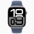 Apple Watch Series 10 GPS 46mm Silver Aluminum Case with Sport Band Denim (Спортивный ремешок синего цвета) (S/M, 140–190 mm) MWWL3