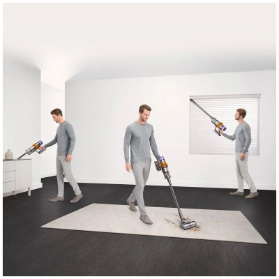 Пылесос Dyson V15 Detect Absolute, желтый/серебристый (447033-01) UAE