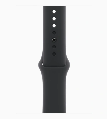 Apple Watch Series 10 GPS 42mm Jet Black Aluminum Case with Sport Band Black (Спортивный ремешок черного цвета) (S/M, 130–180 mm) MWWE3