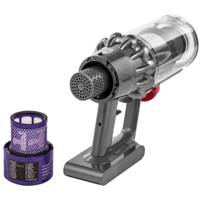 Пылесос Dyson Cyclone V10 Total Clean SV27, Никель/Черный (443096-01) GB